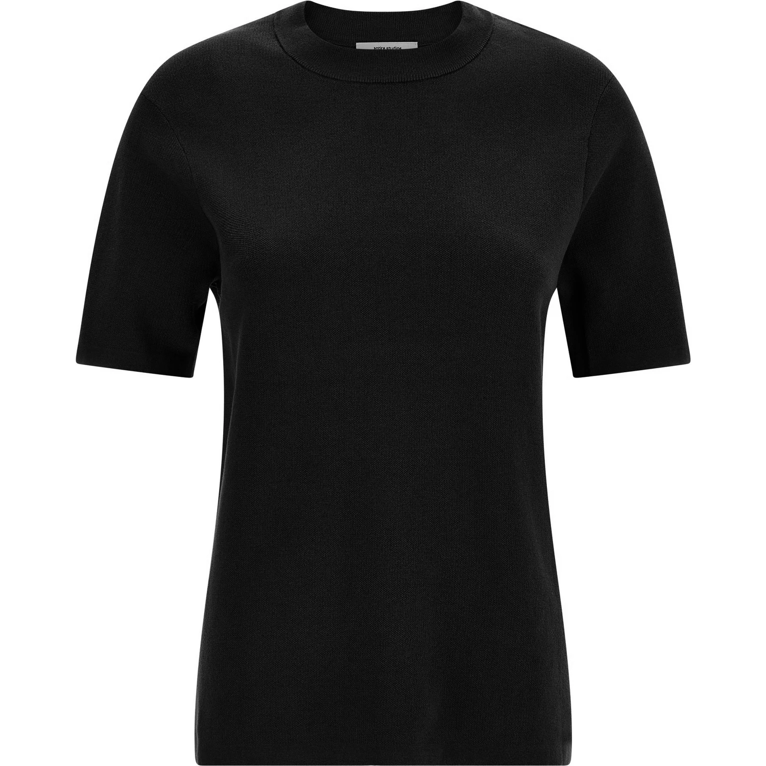 Black Cotton T-Shirt