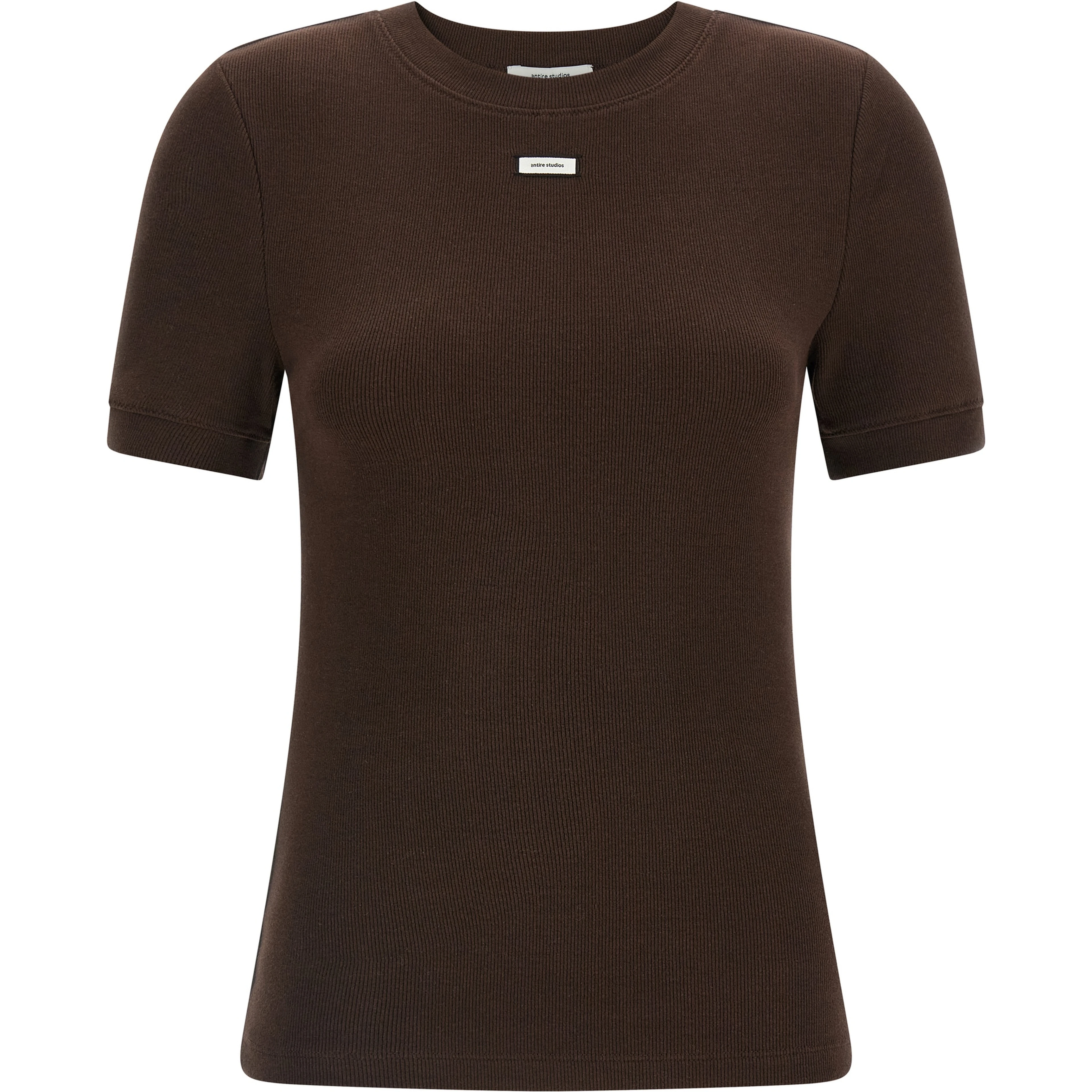 Brown Cotton T-Shirt