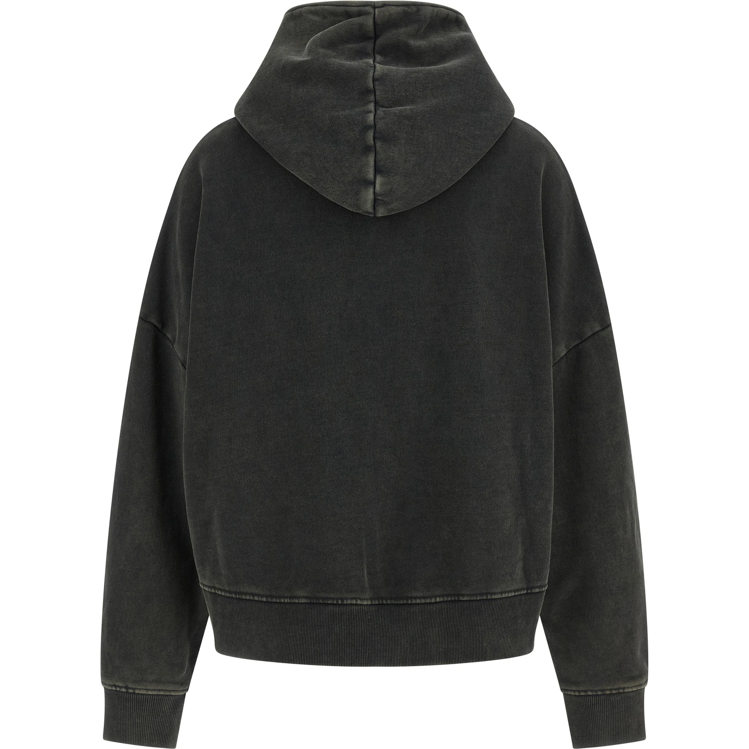 Gray Cotton Hoodie