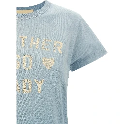 Blue Cotton T-Shirt