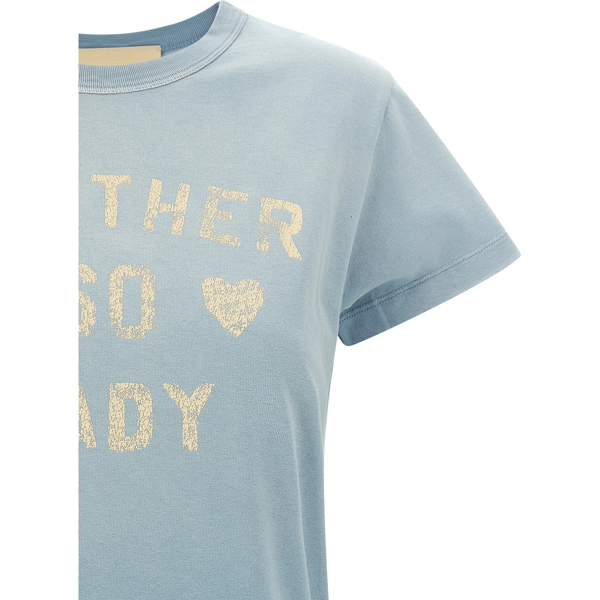Blue Cotton T-Shirt