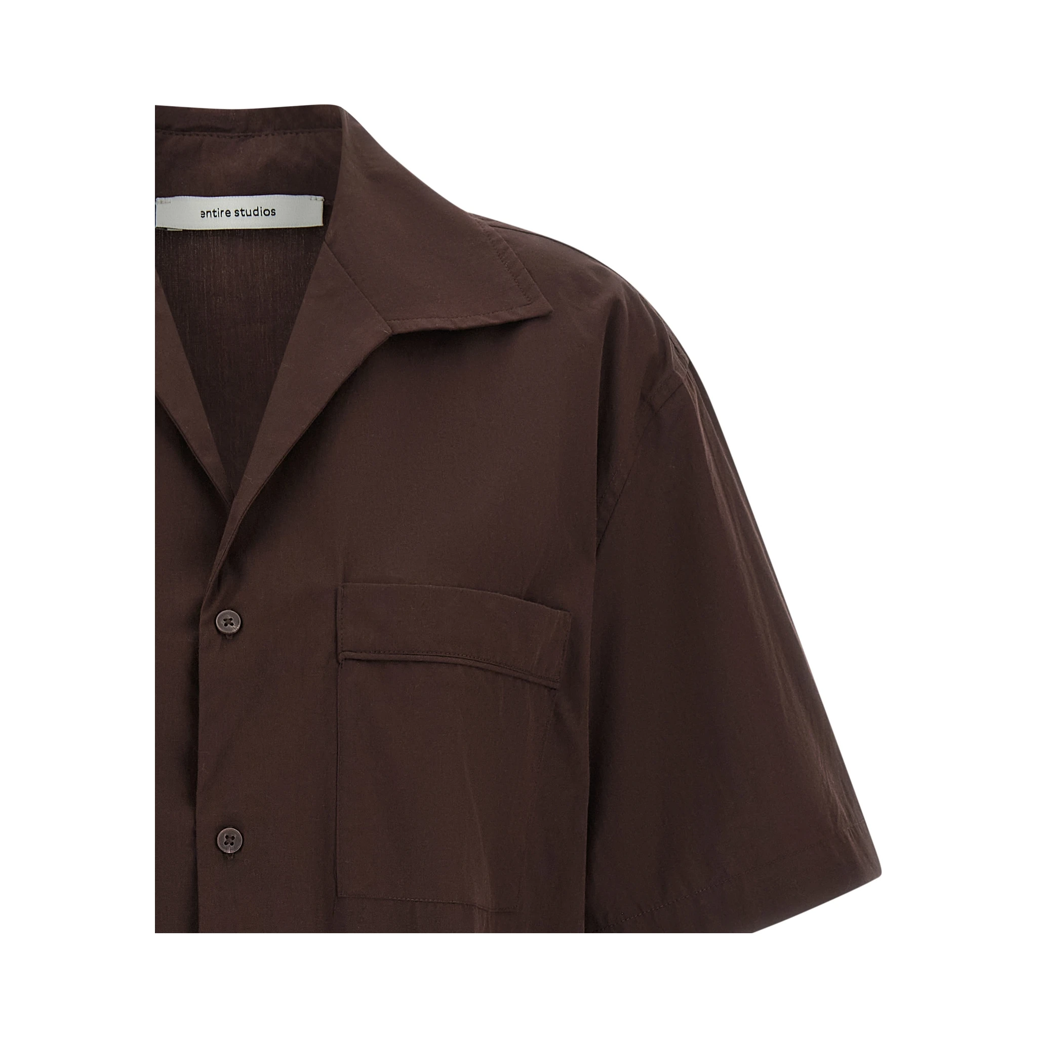 Brown Cotton Blouse