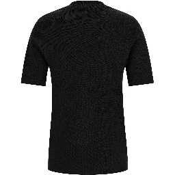 Black Cotton T-Shirt