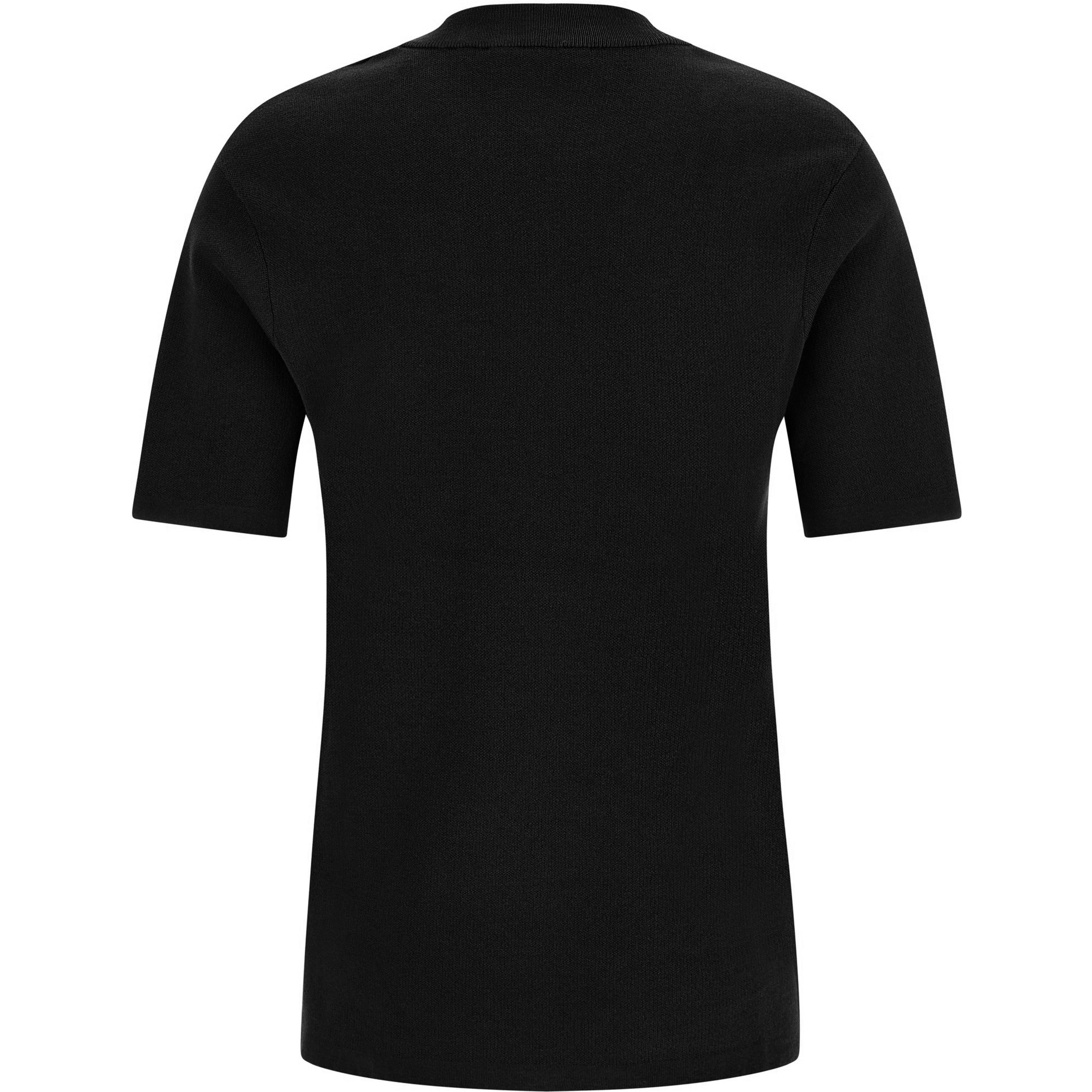 Black Cotton T-Shirt