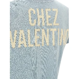 Blue Cotton T-Shirt