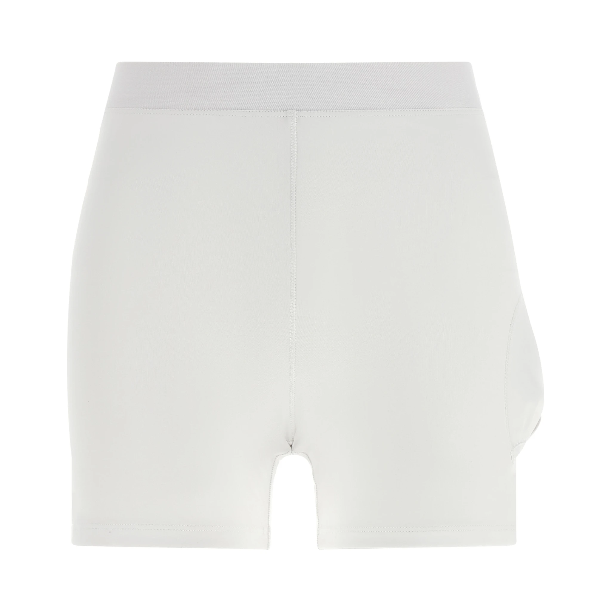 White Cotton Short Dress