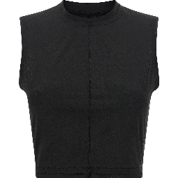 Black Polyester Sport Bra
