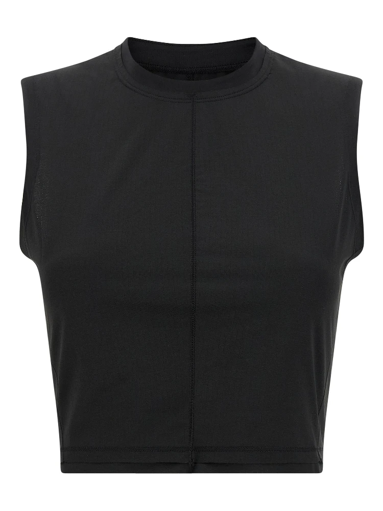 Black Polyester Sport Bra