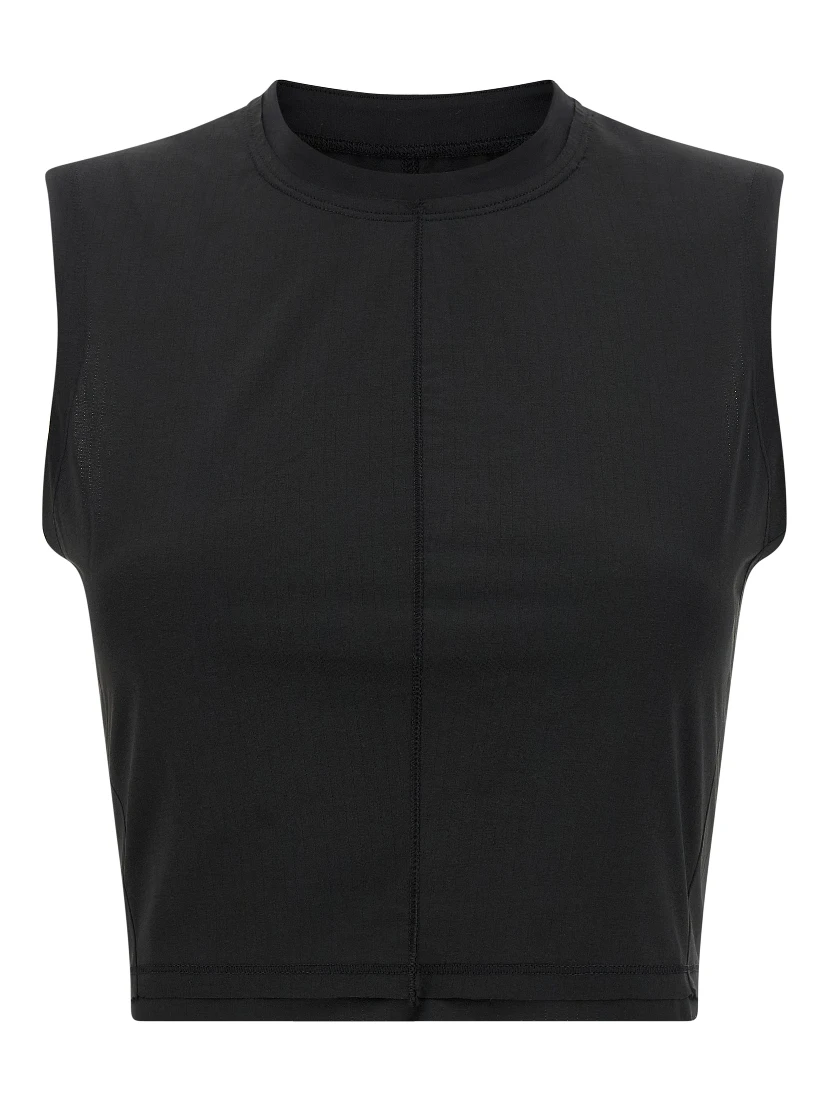 Black Polyester Sport Bra