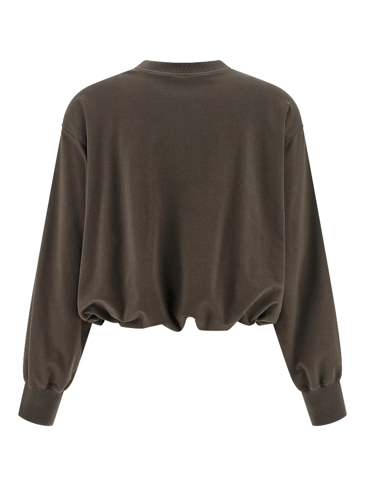 Brown Cotton Sweatshirt alternative