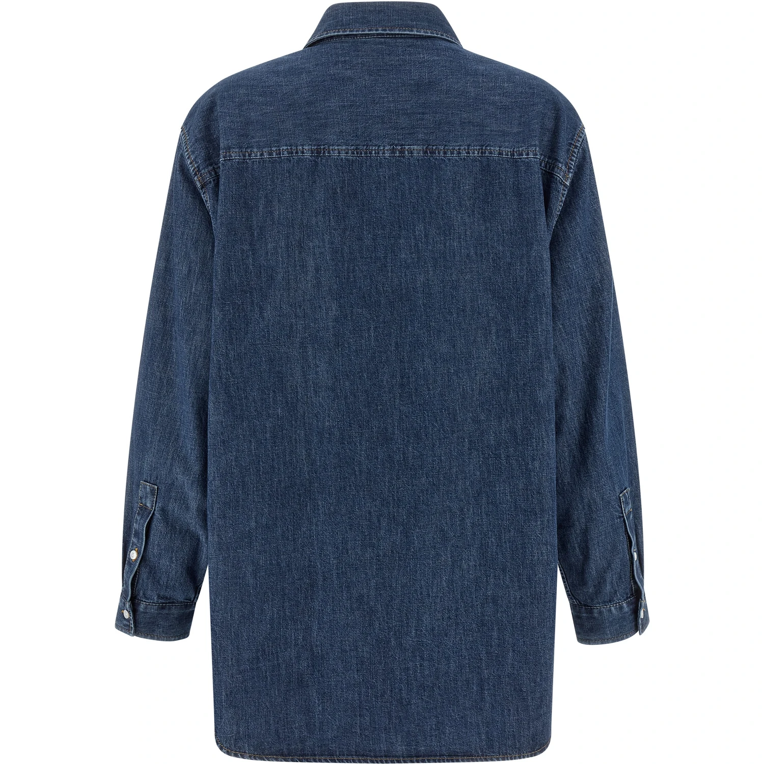 Blue Cotton Blouse