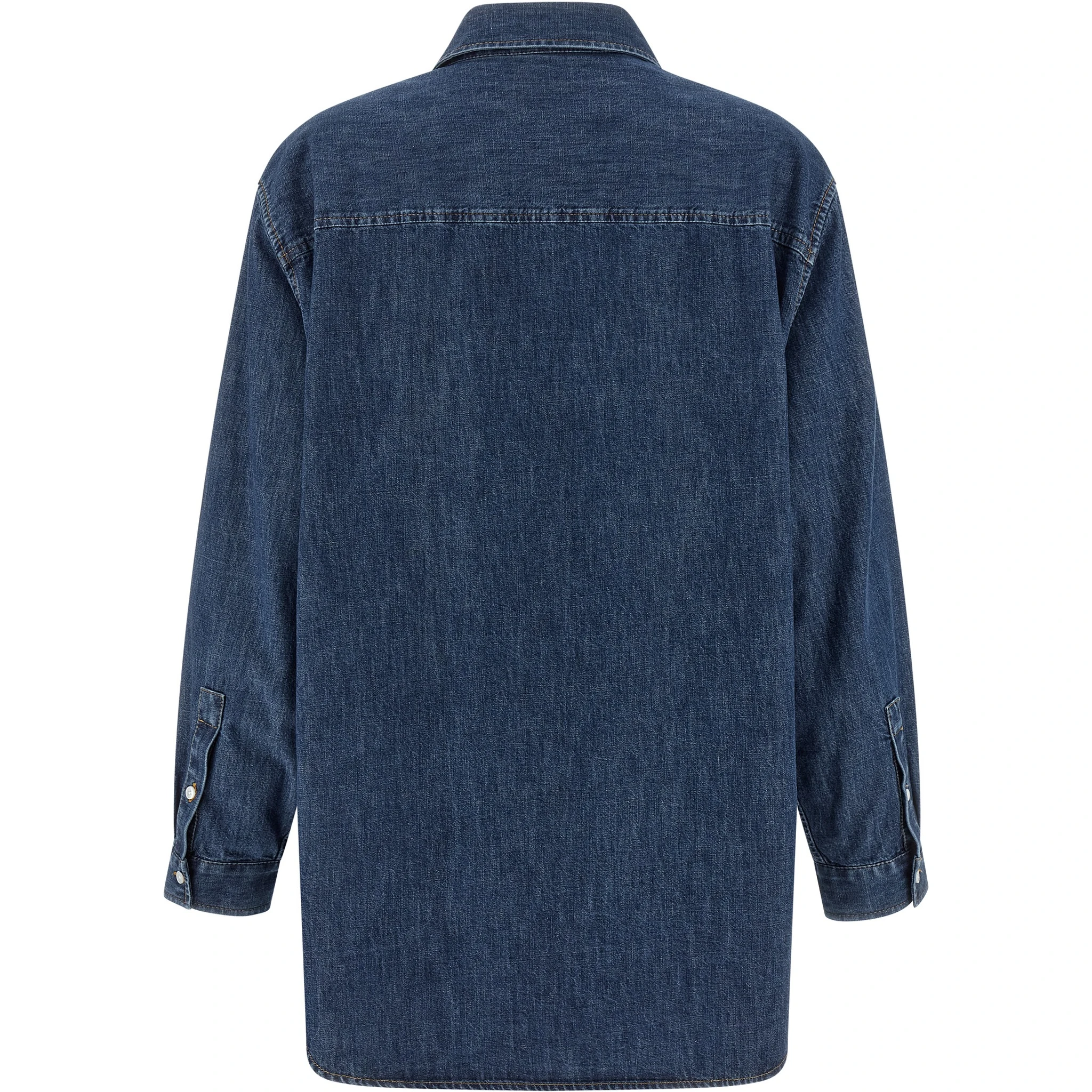 Blue Cotton Blouse