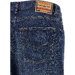 Blue Cotton Jeans Denim