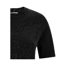Black Cotton T-Shirt