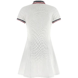 White Cotton Short Dress