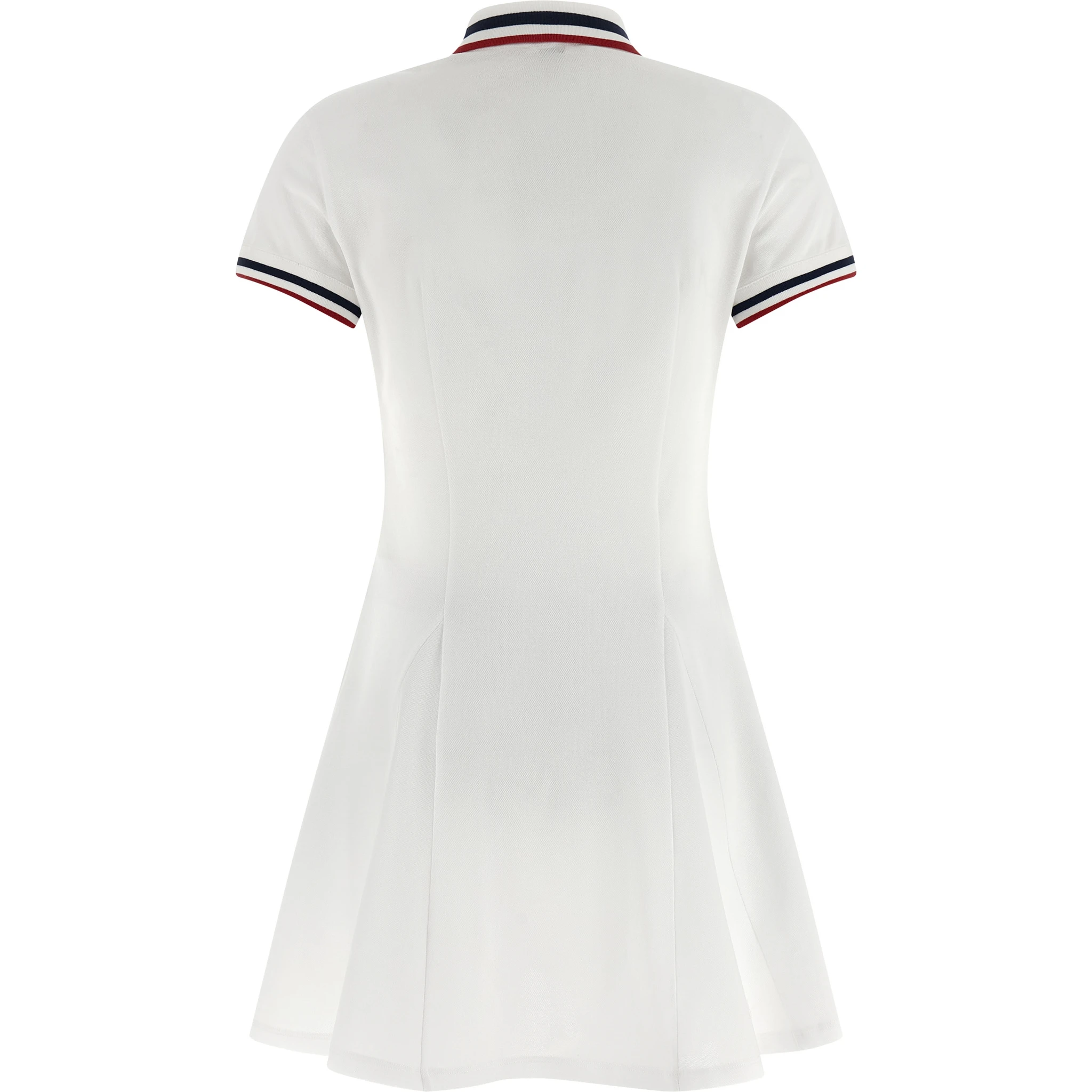 White Cotton Short Dress
