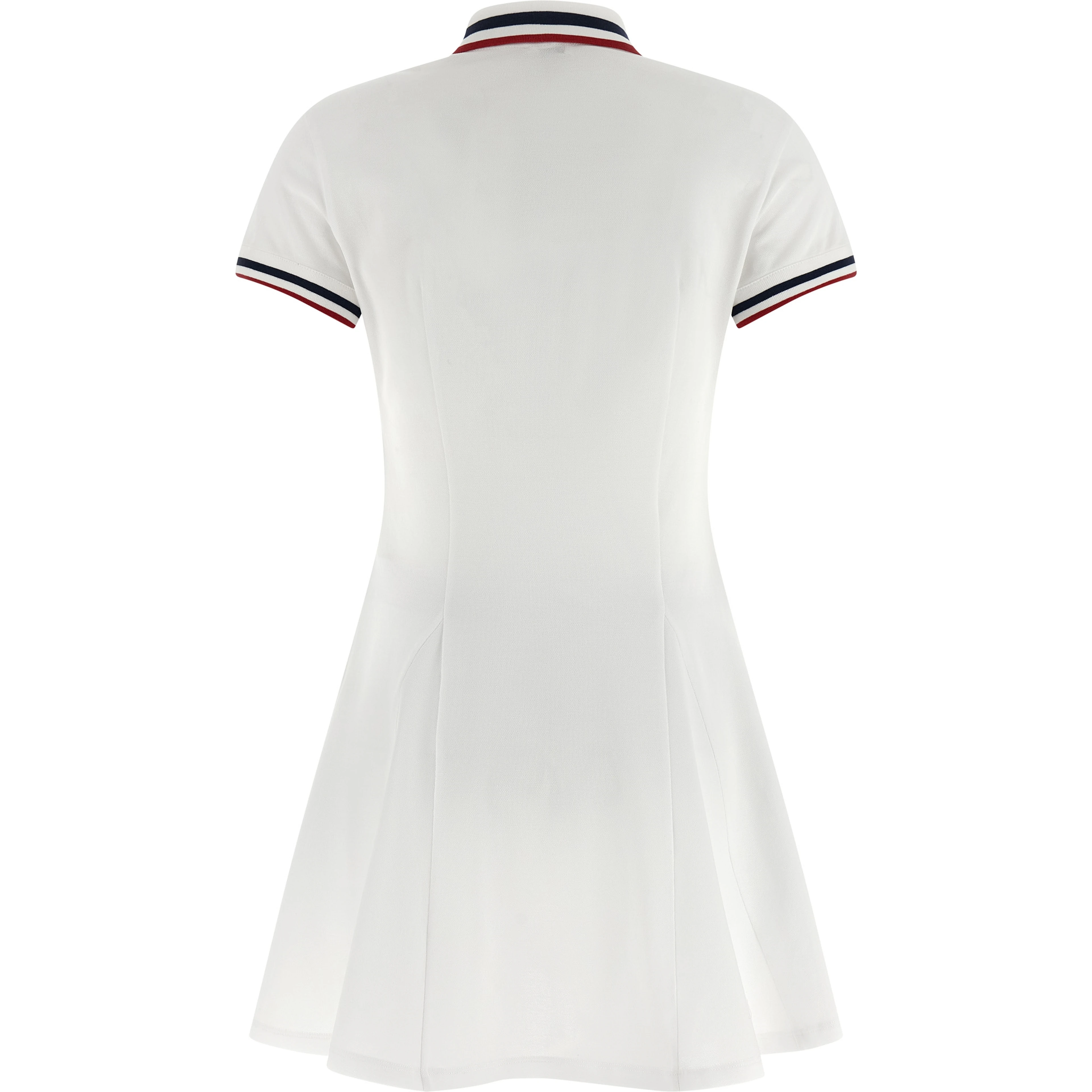 White Cotton Short Dress