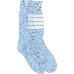 Blue Cotton Socks