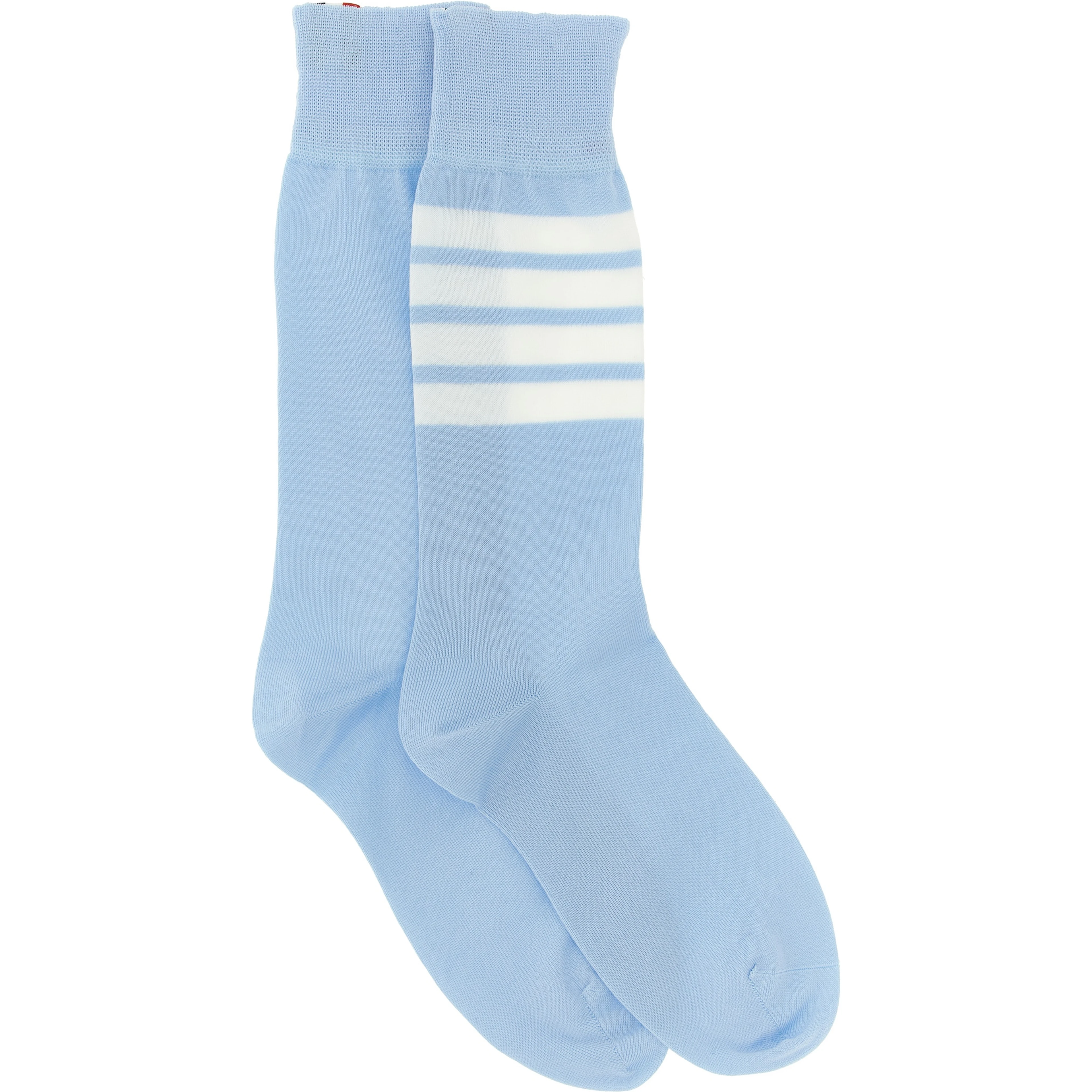Blue Cotton Socks
