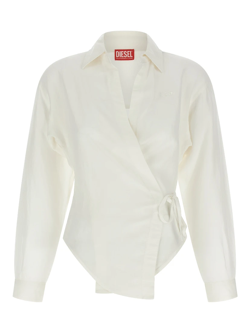 White Modal Blouse