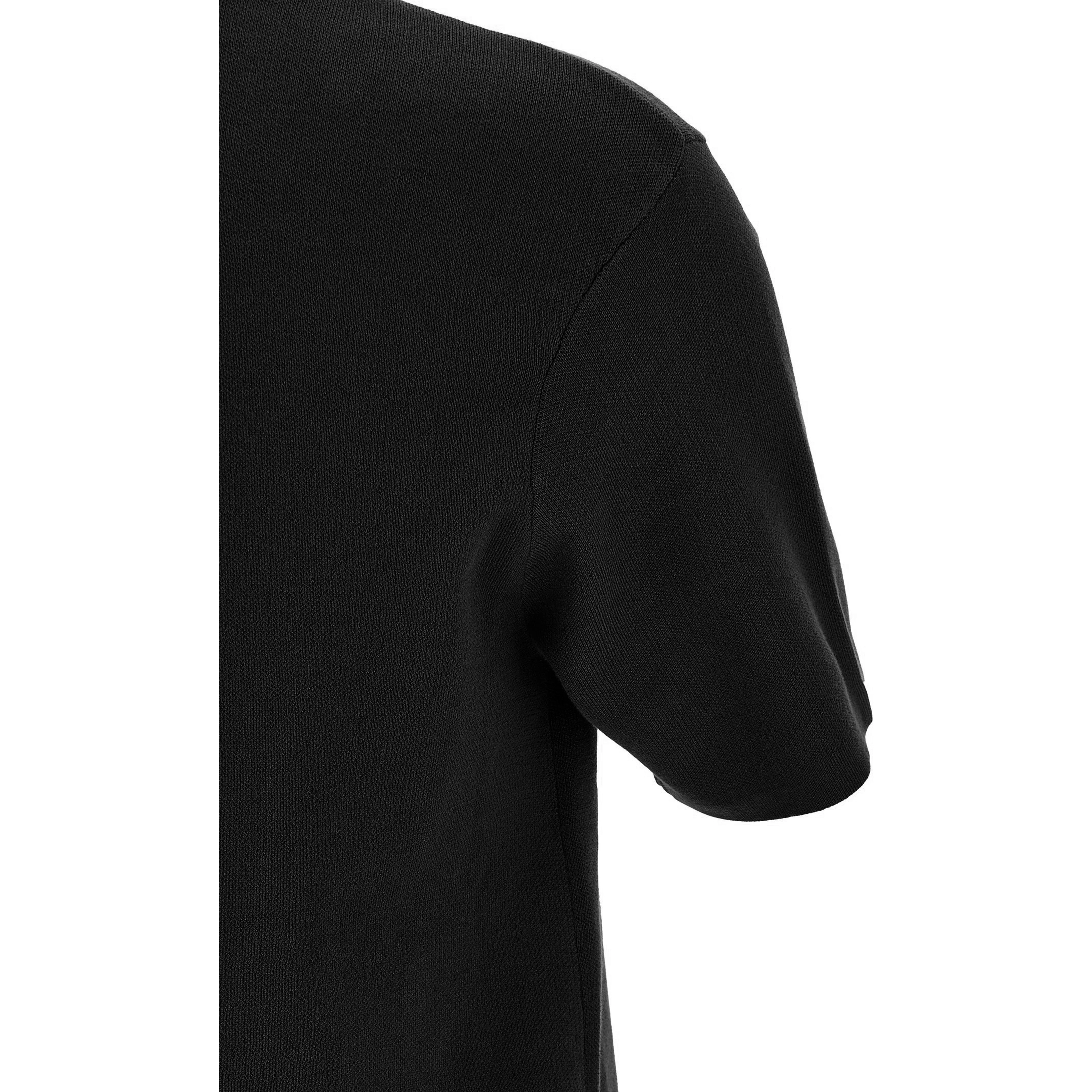 Black Cotton T-Shirt