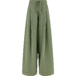Bicolor Cotton Casual Pants