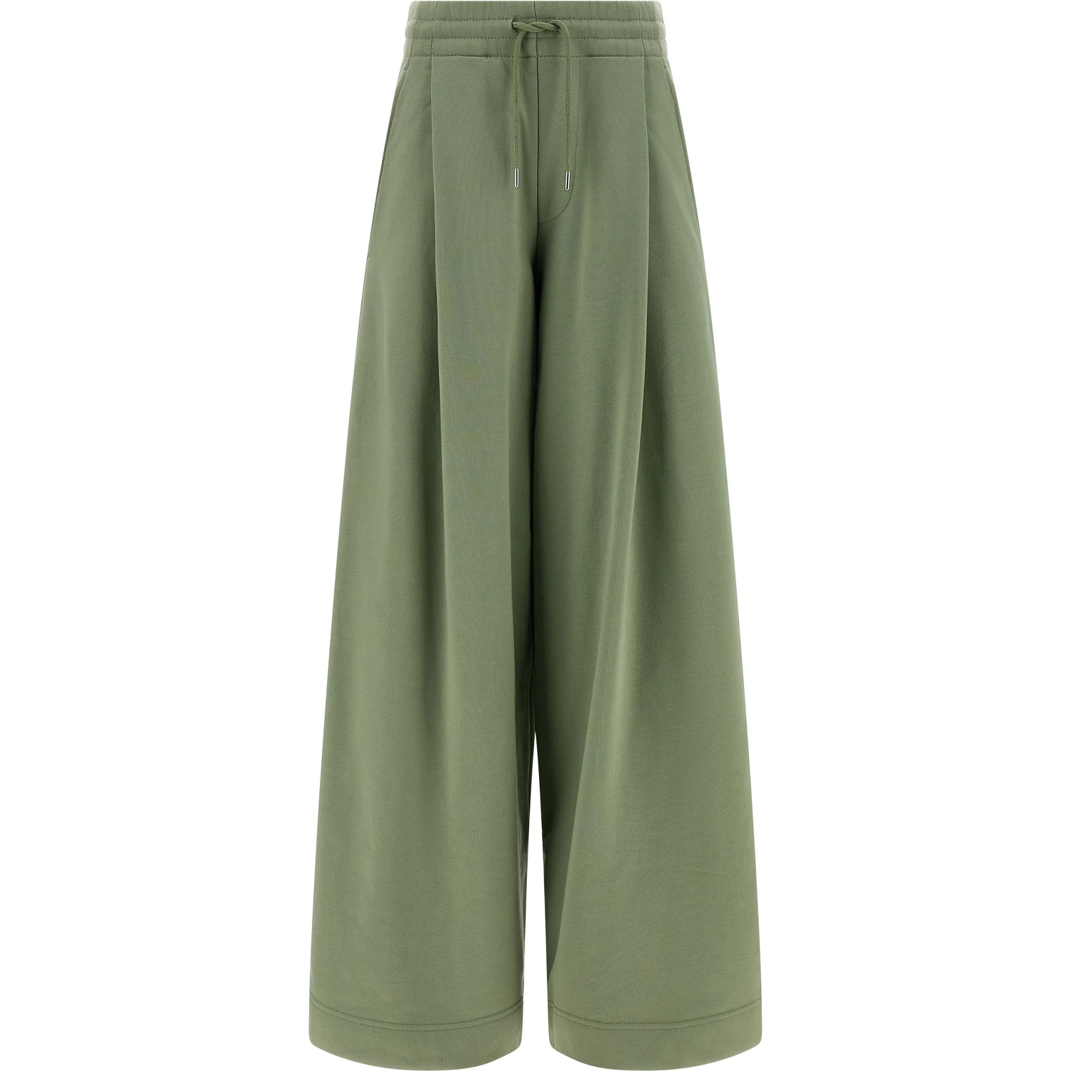 Bicolor Cotton Casual Pants