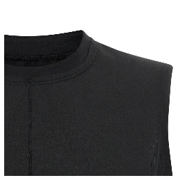Black Polyester Sport Bra