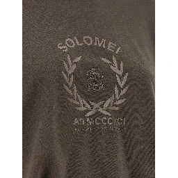 Brown Cotton Sweatshirt