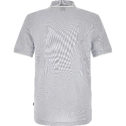 Blue Cotton Polo Shirt