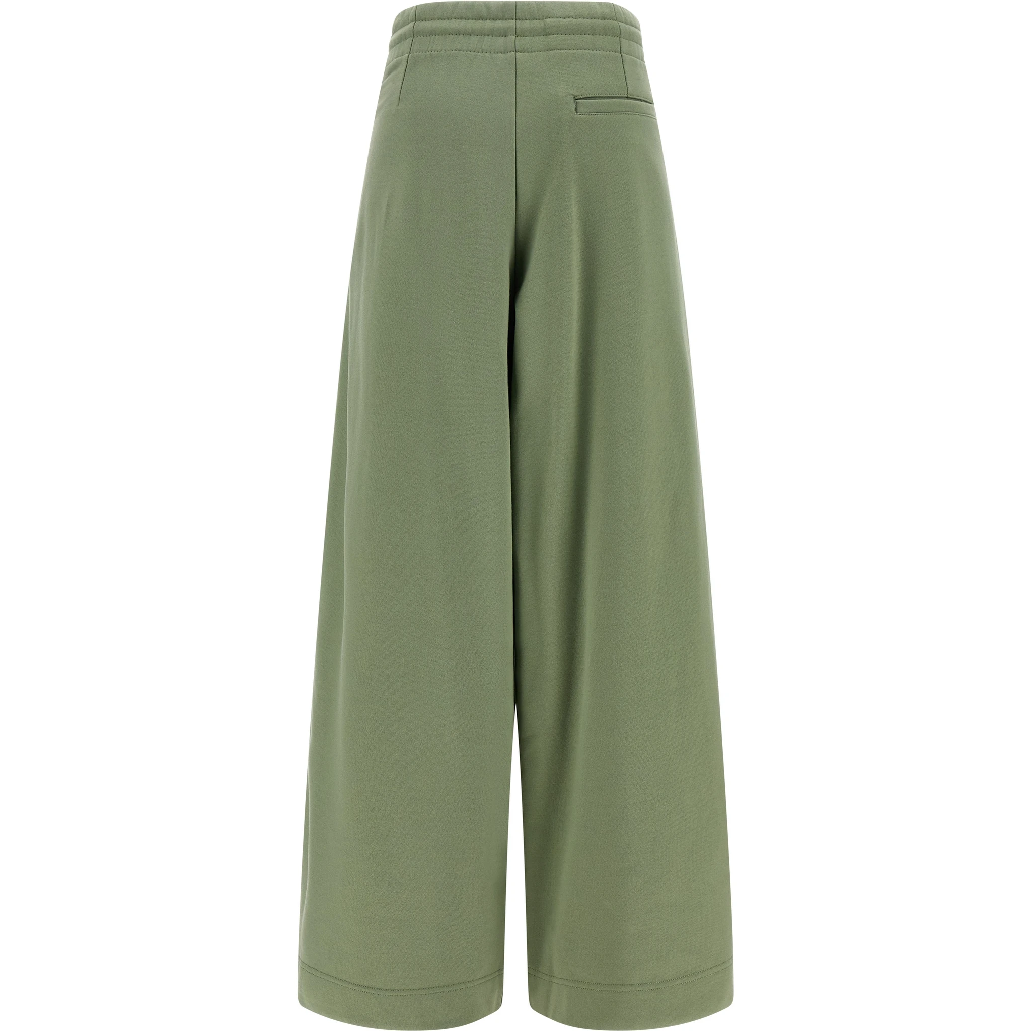 Bicolor Cotton Casual Pants