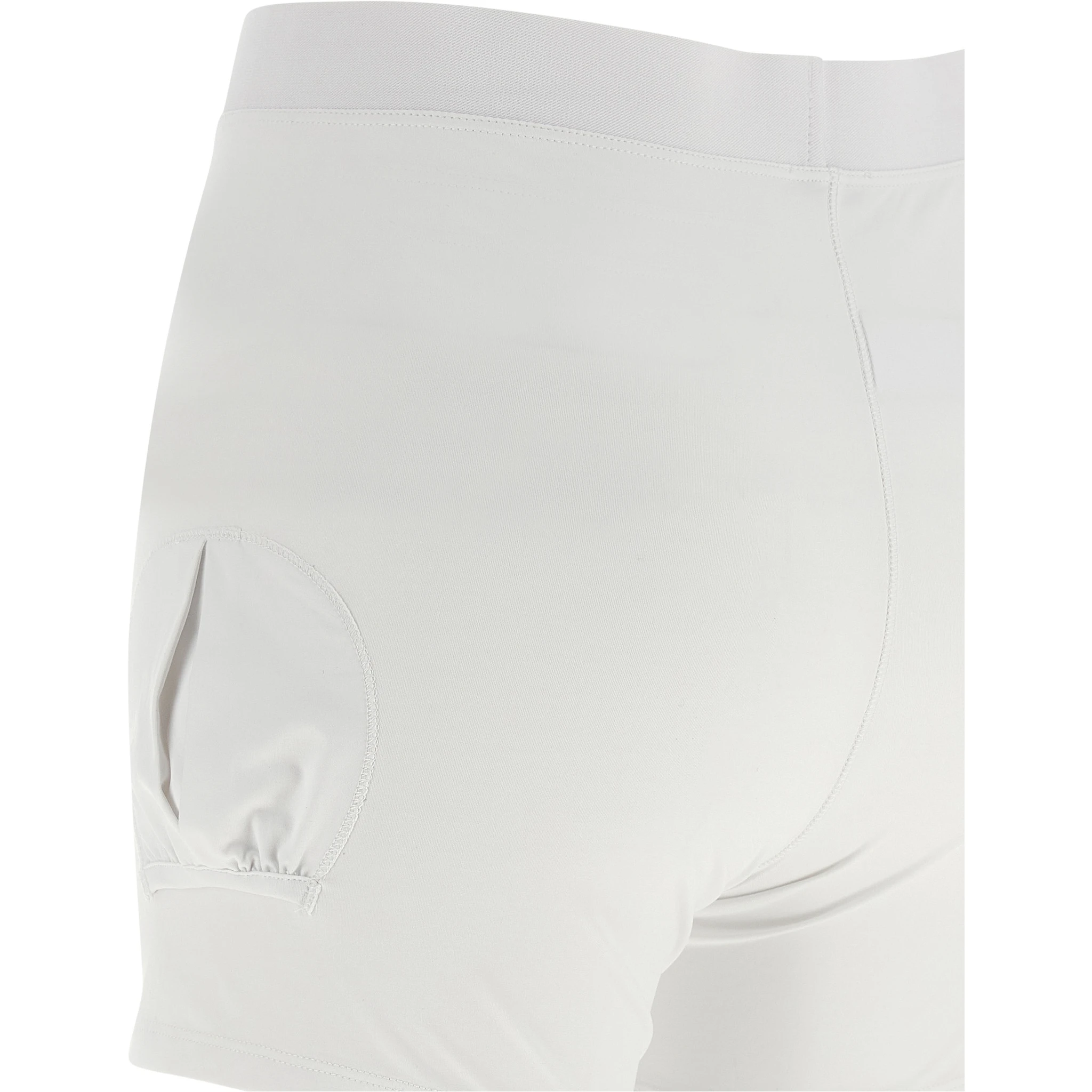 White Cotton Short Dress