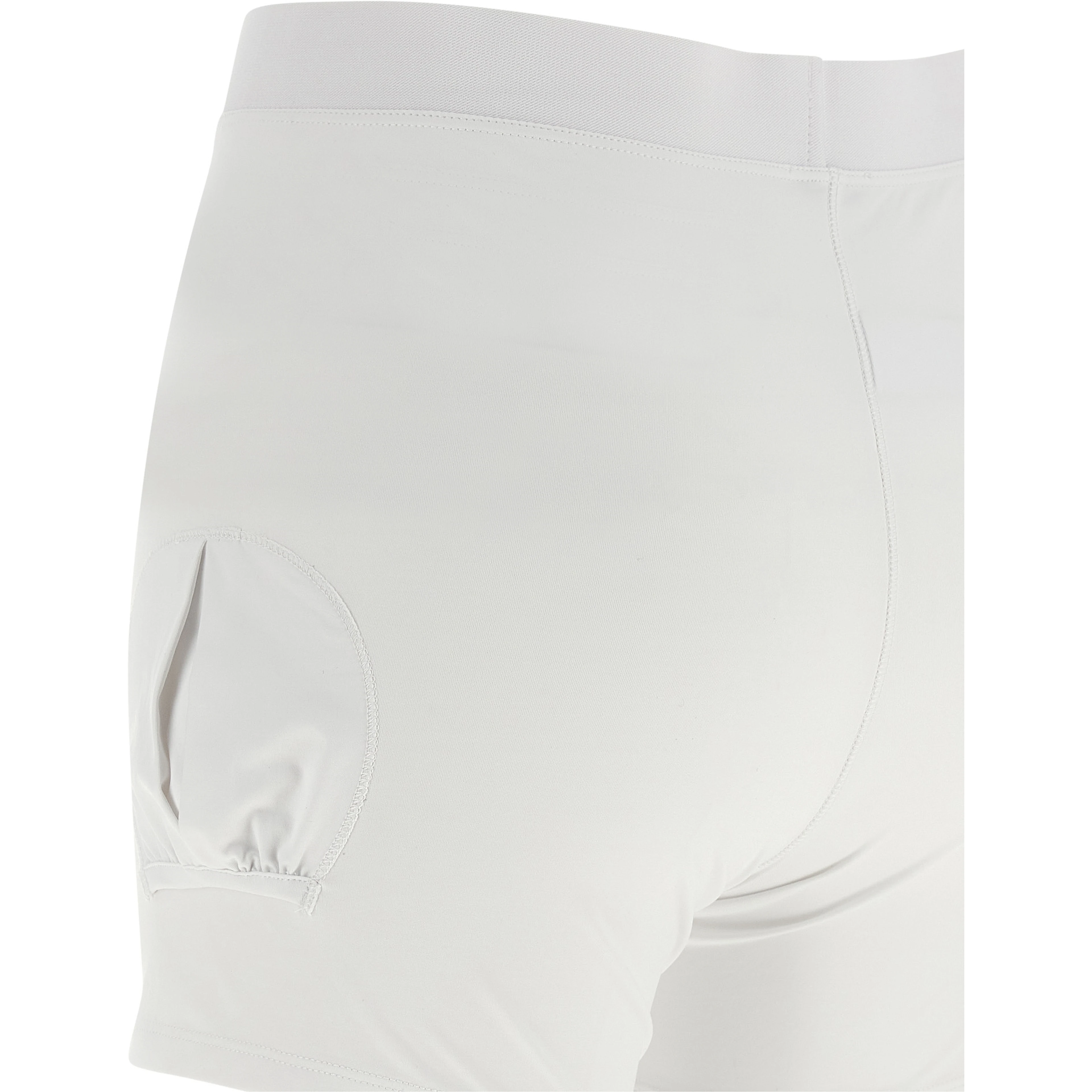 White Cotton Short Dress