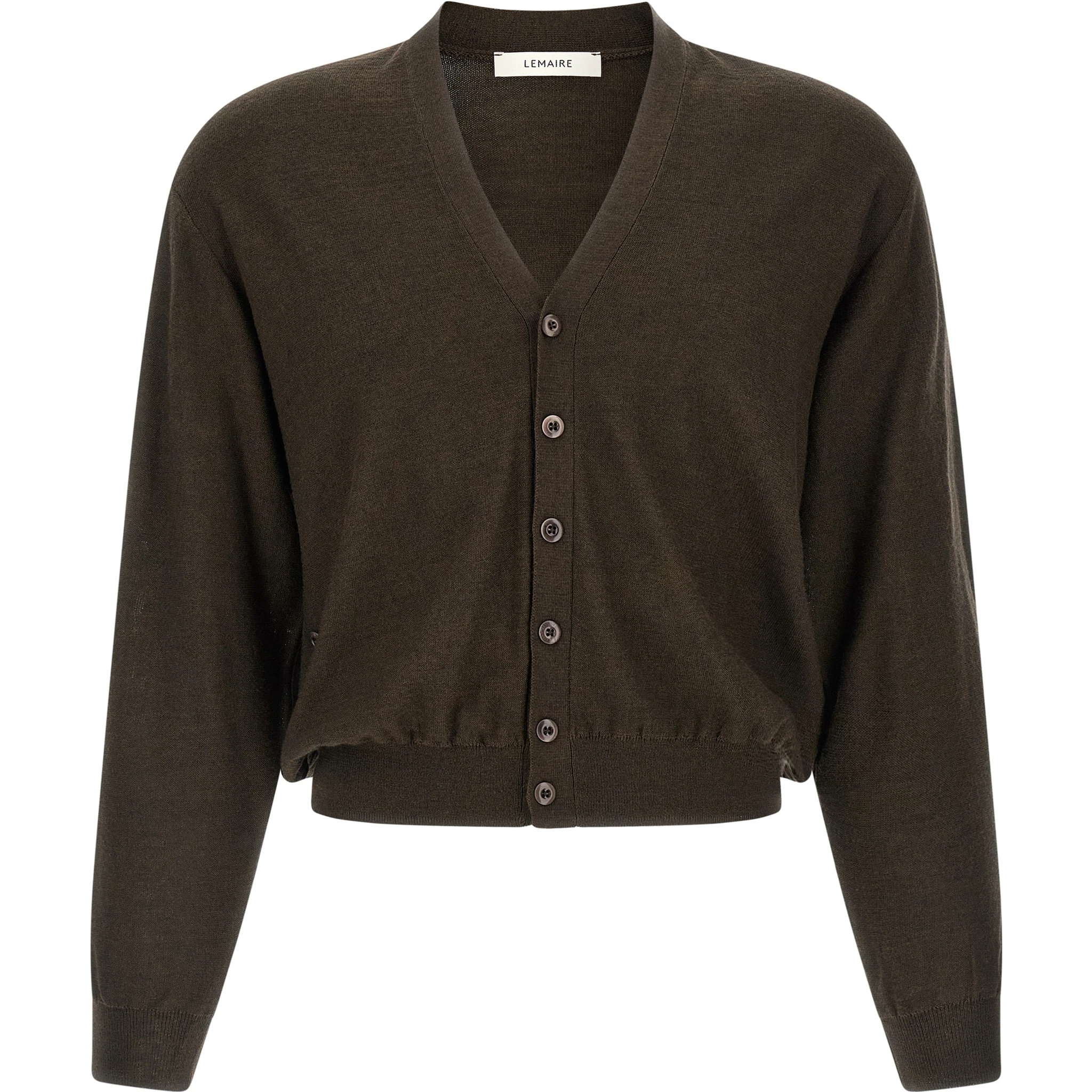 Brown Marabou Cardigan
