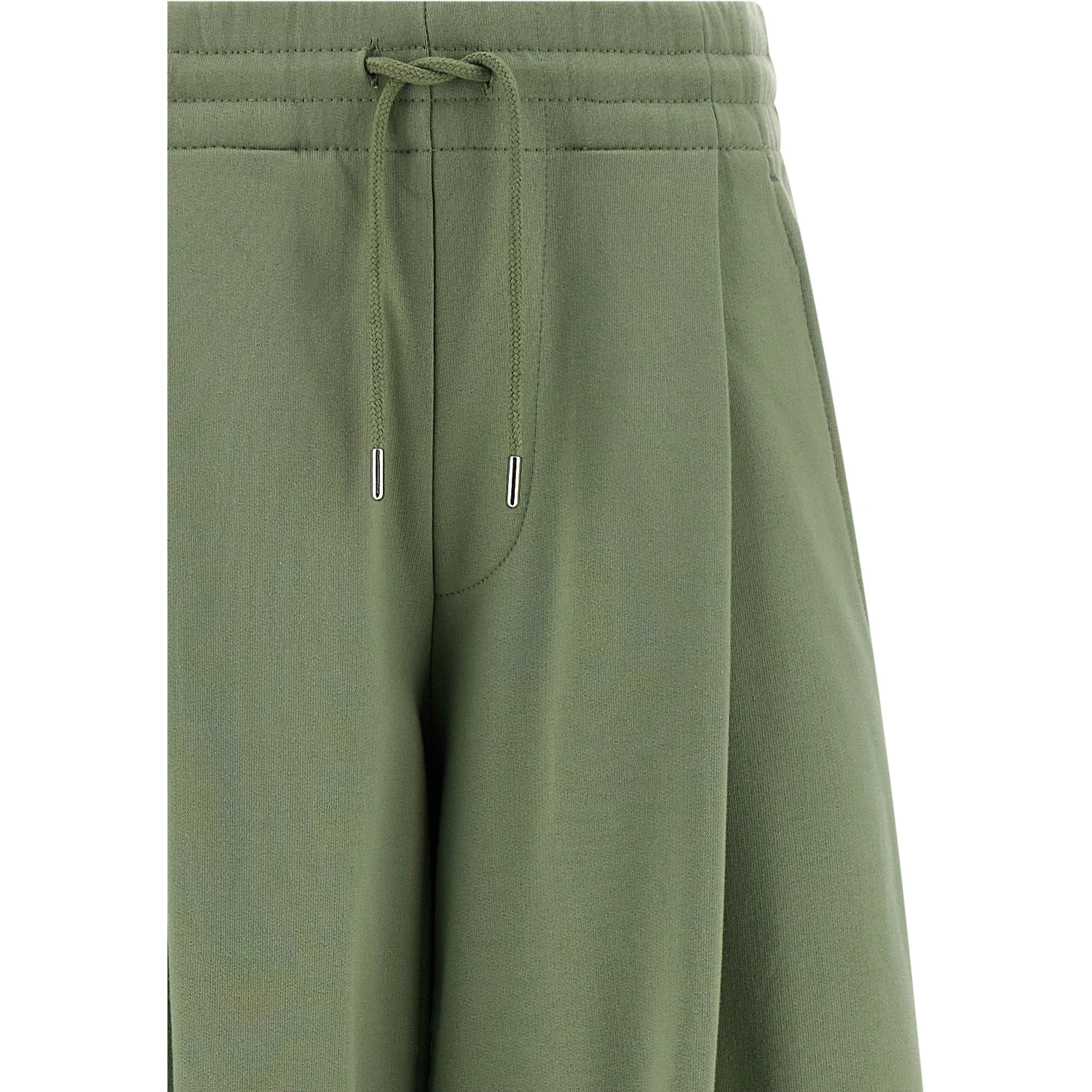 Bicolor Cotton Casual Pants