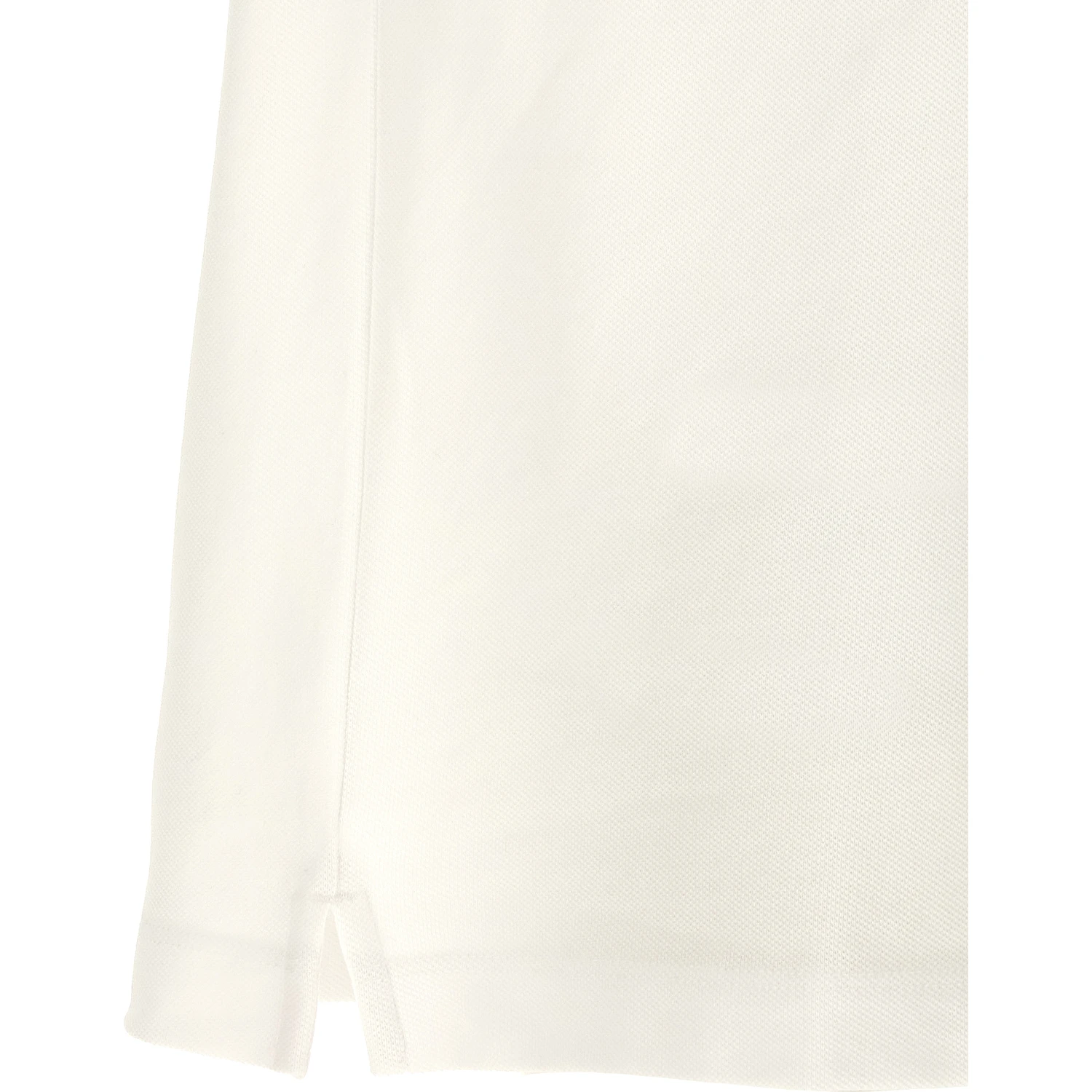 White Cotton Polo Shirt