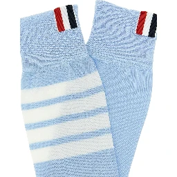 Blue Cotton Socks