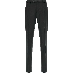 Black Virgin Wool Dress Pants