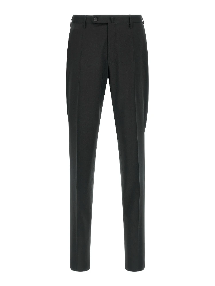 Black Virgin Wool Dress Pants