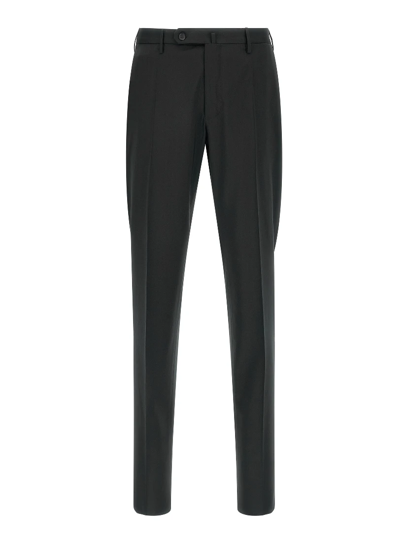 Black Virgin Wool Dress Pants