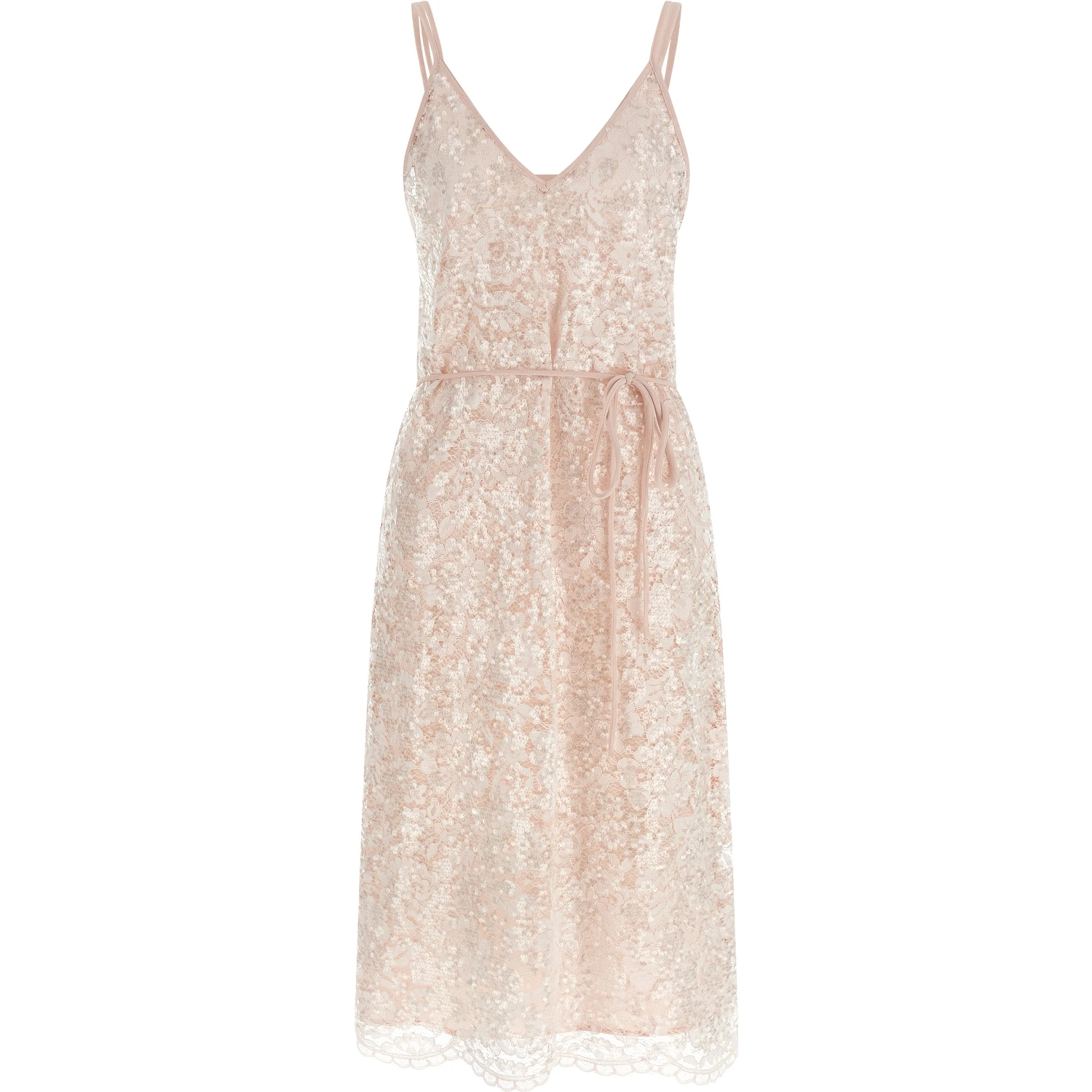 Multicolor Polyester Midi Dress