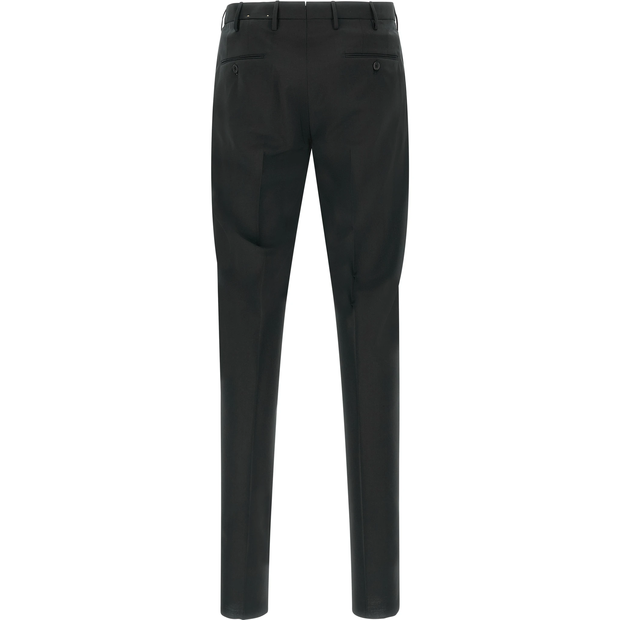 Black Virgin Wool Dress Pants