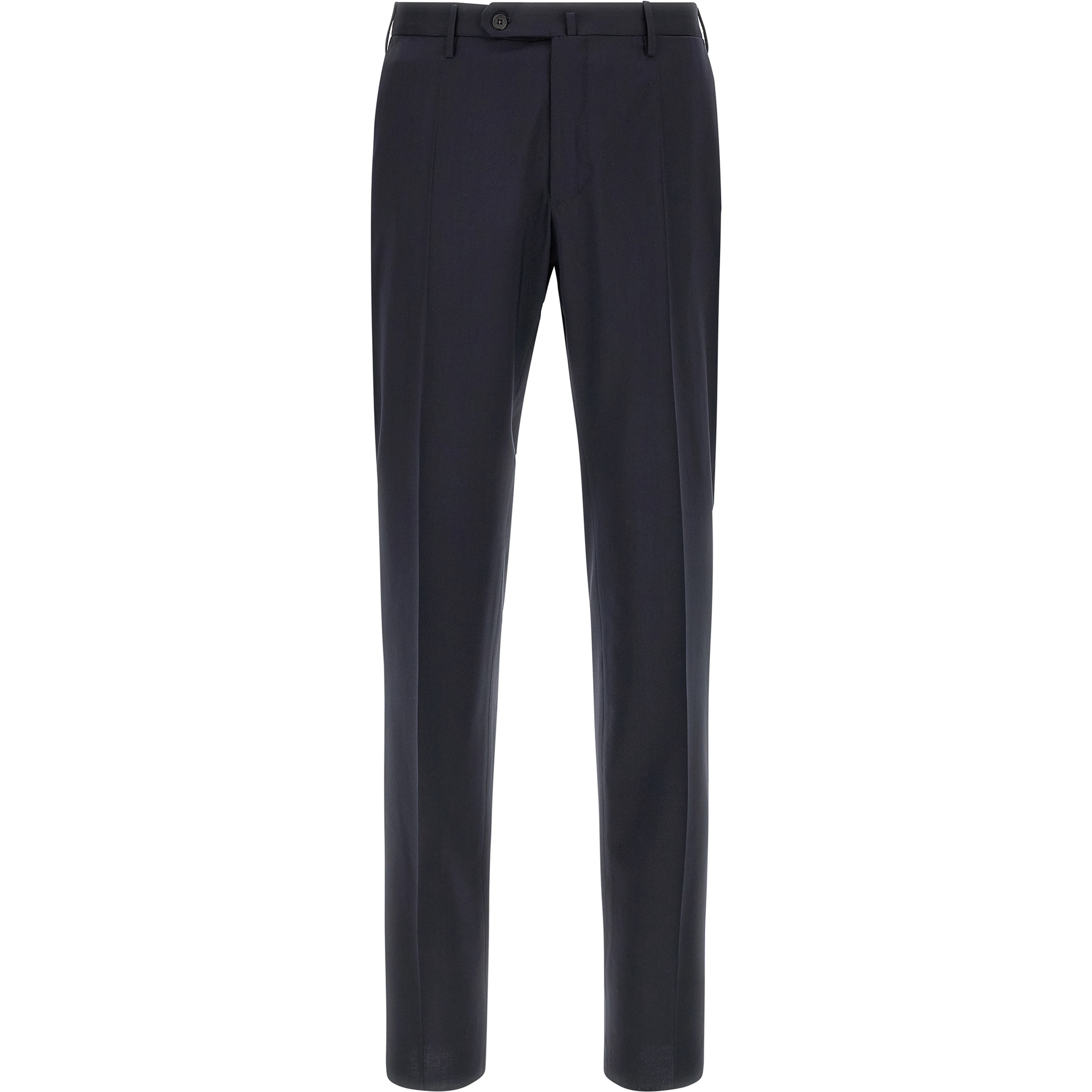 Blue Virgin Wool Dress Pants
