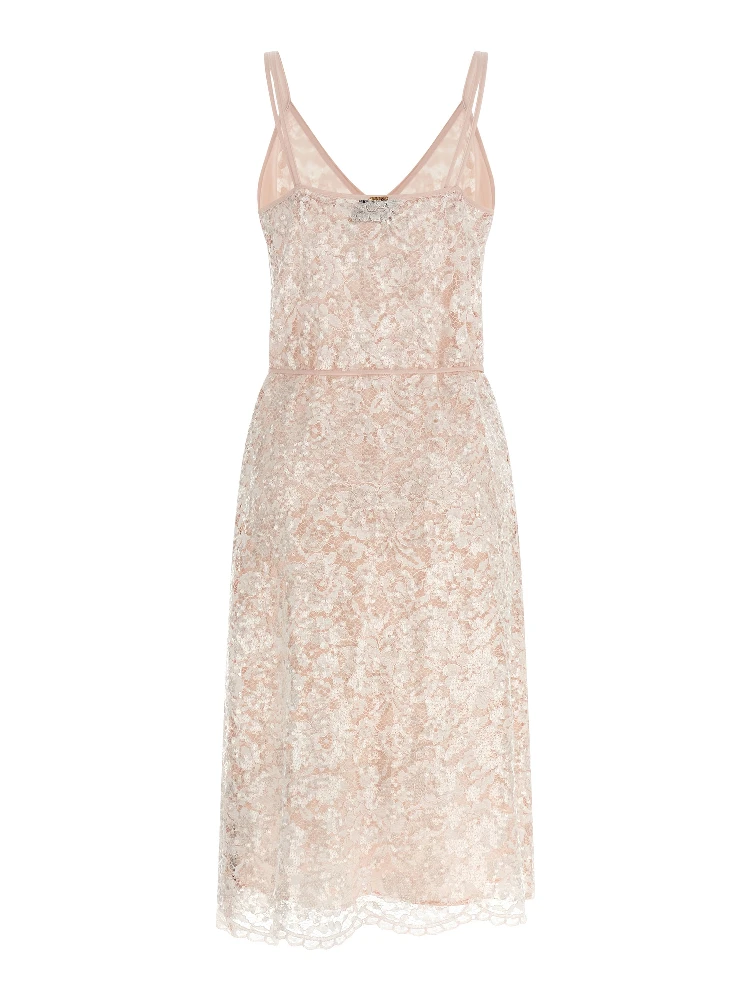 Multicolor Polyester Midi Dress alternative
