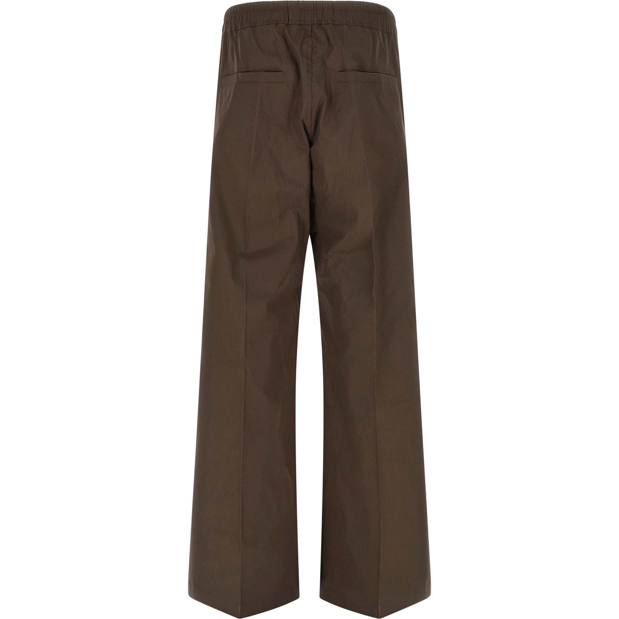 Brown Cotton Cargo Pants