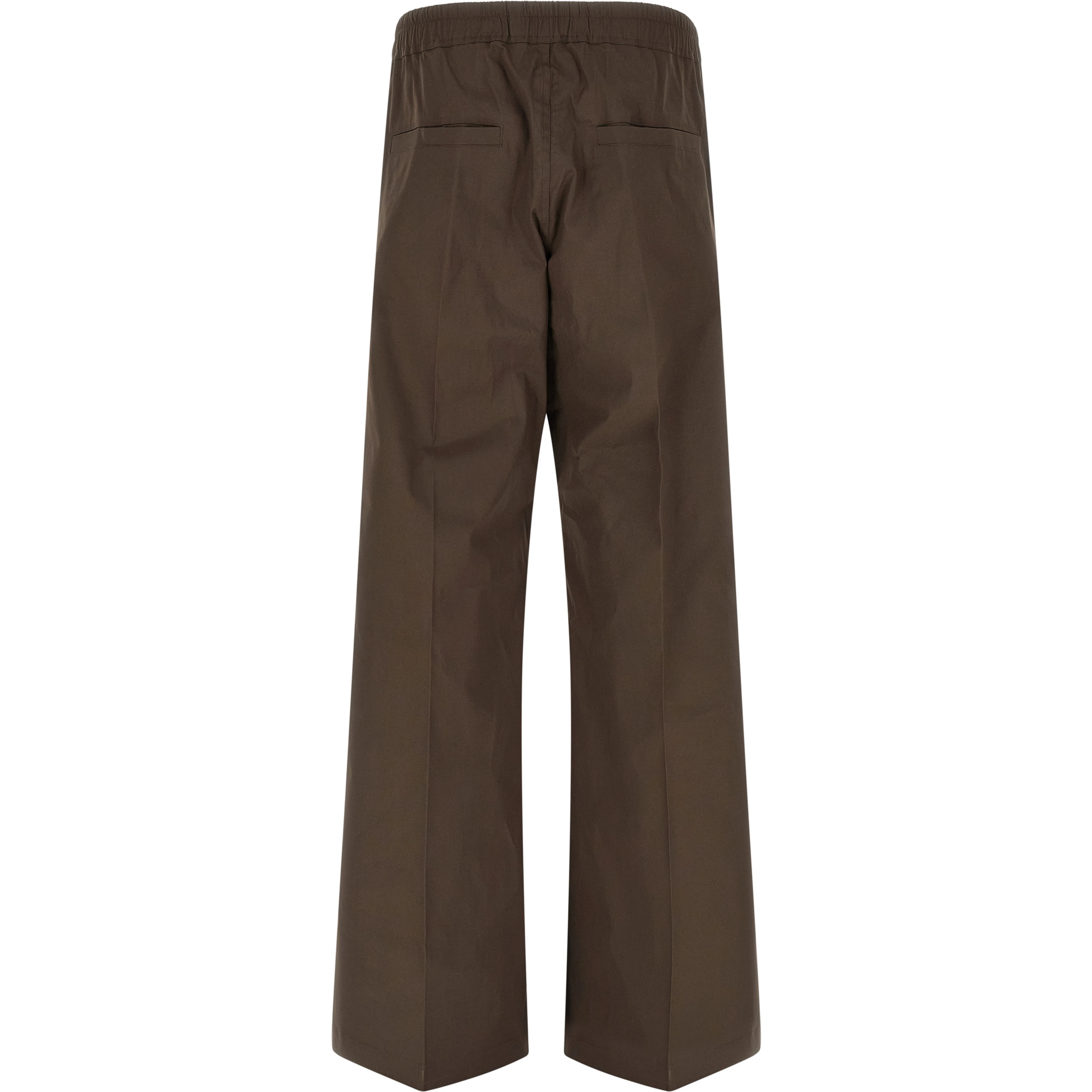 Brown Cotton Cargo Pants