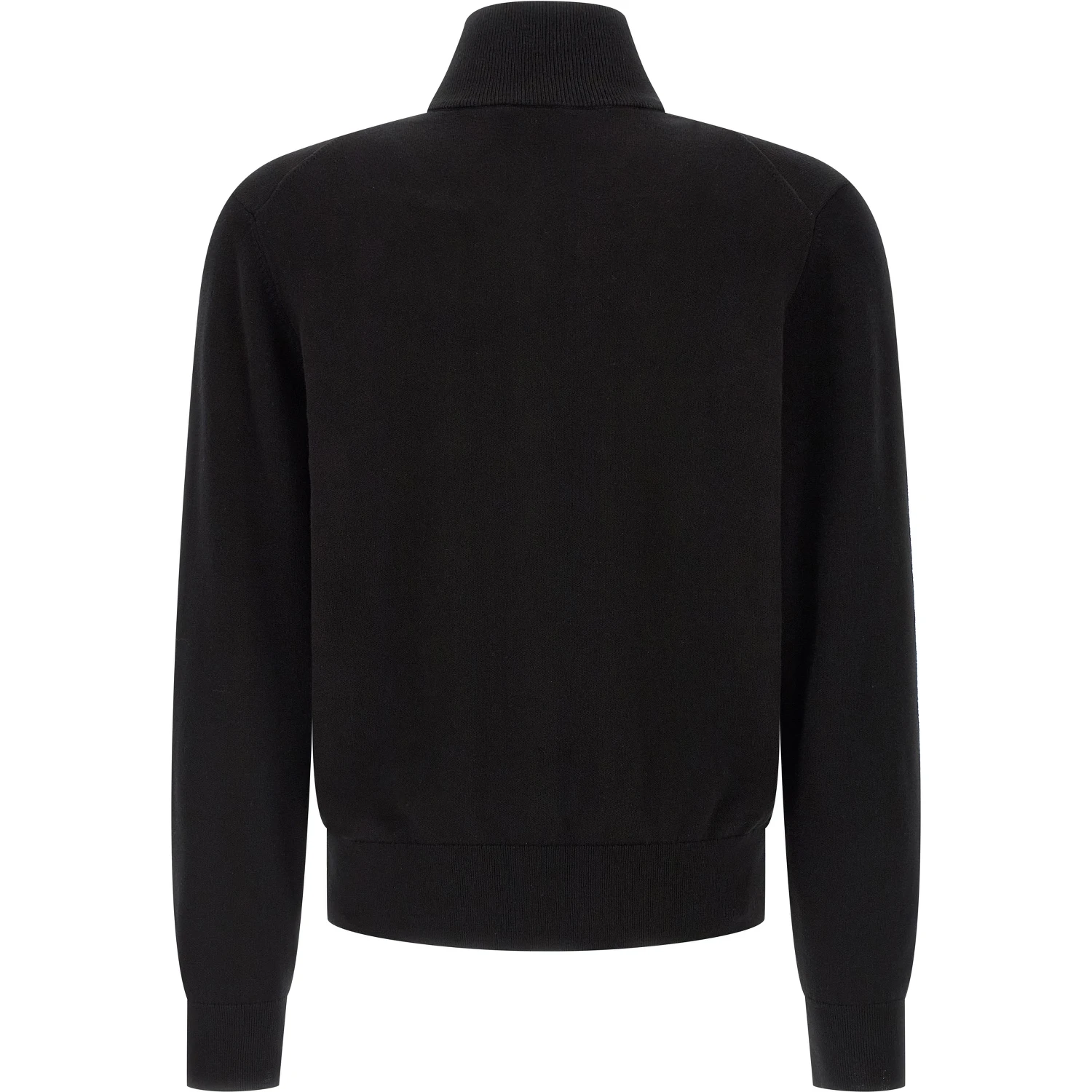 Black Cotton Cardigan
