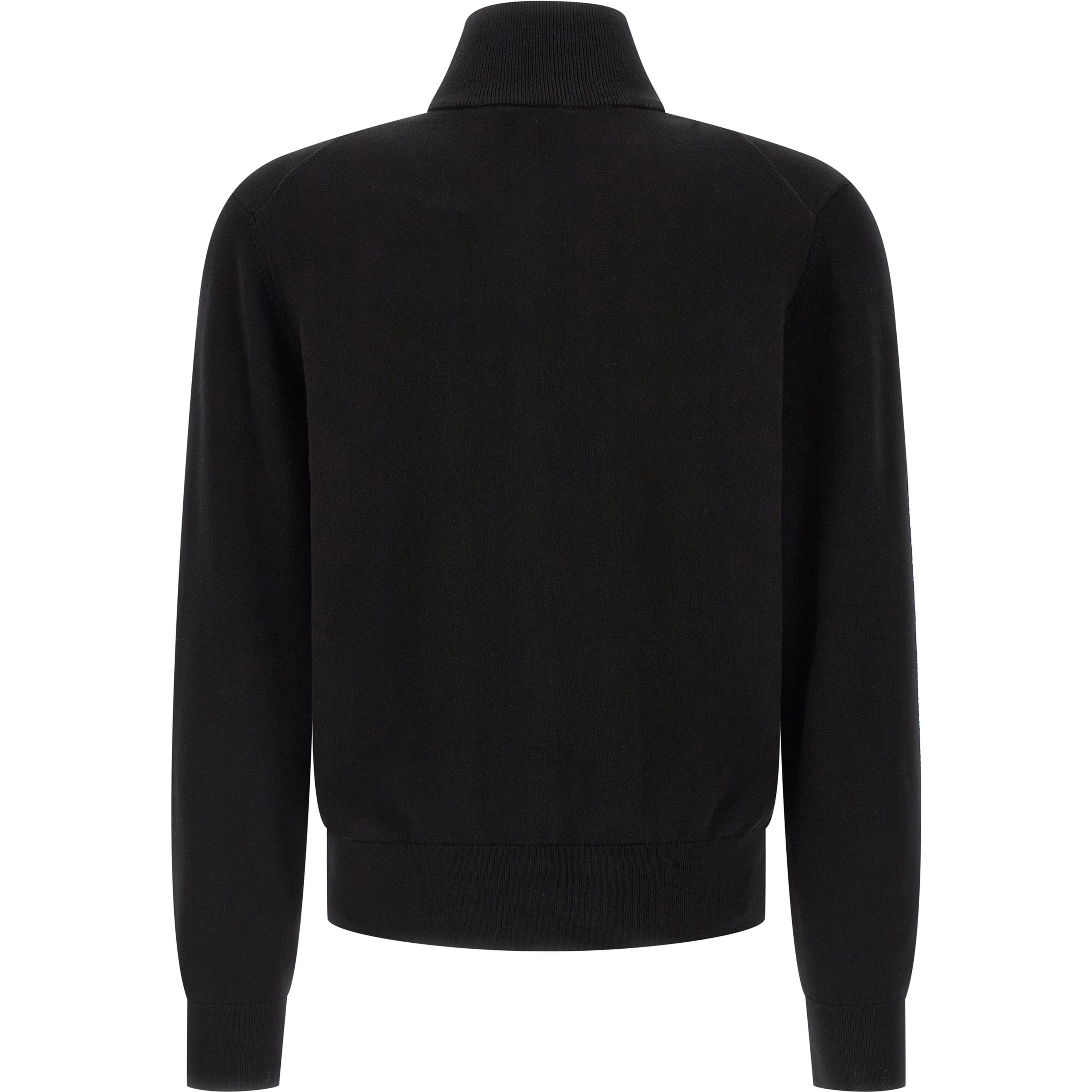 Black Cotton Cardigan
