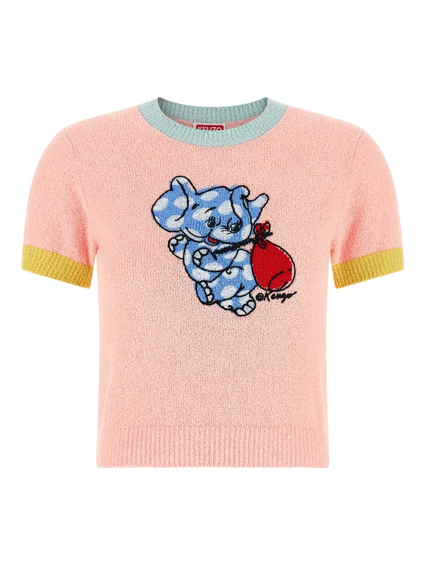 Multicolor Cotton T-Shirt