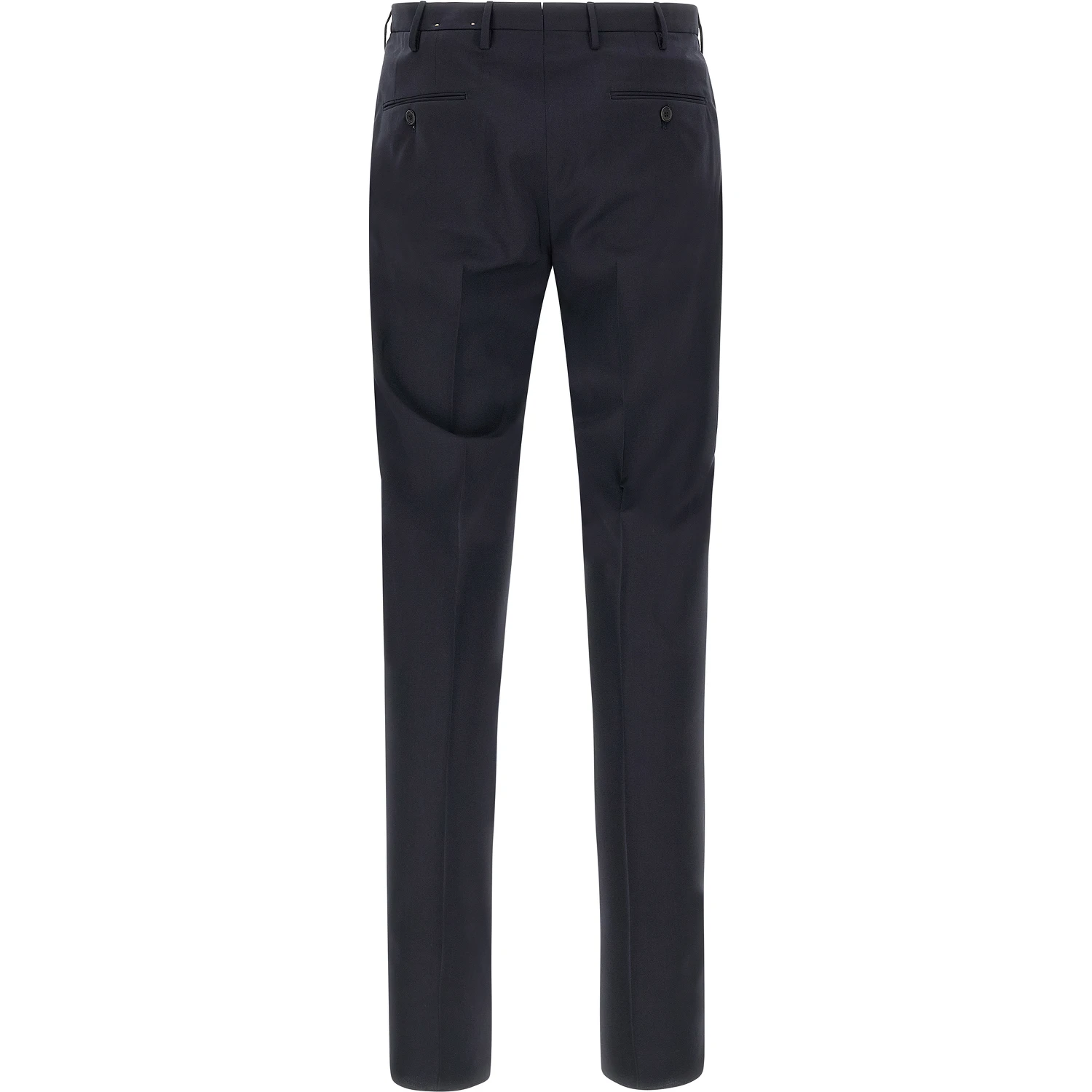 Blue Virgin Wool Dress Pants